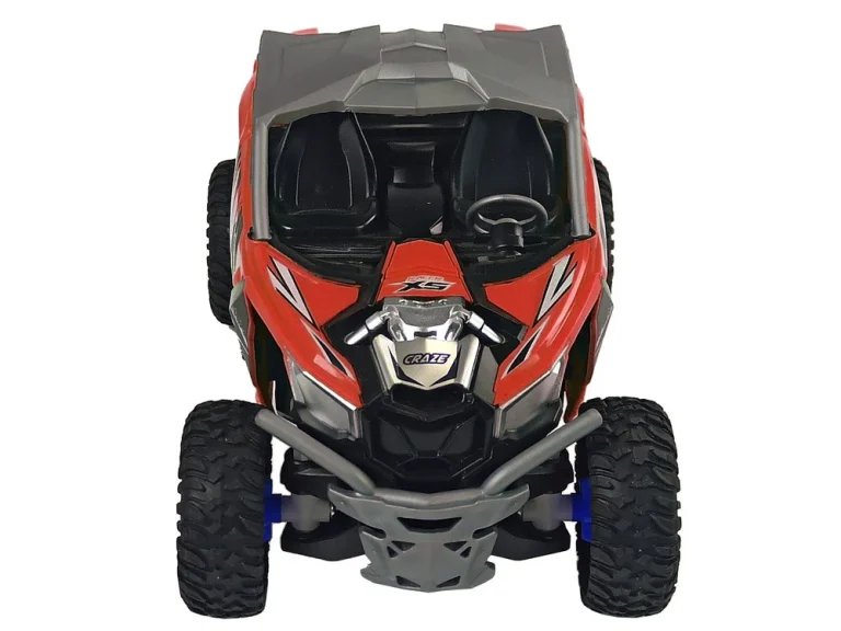 Terenski Automobil Na Daljinsko Upravljanje Cross Country 27 Mhz Crveni 4