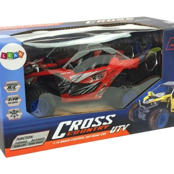 Terenski Automobil Na Daljinsko Upravljanje Cross Country 27 Mhz Crveni 6