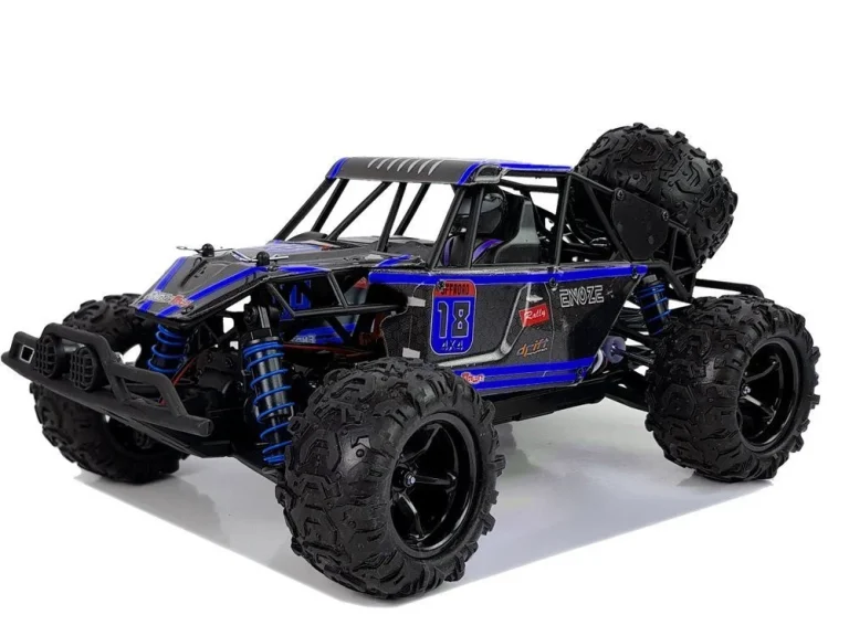 Terenski Buggy Na Daljinsko Upravljanje 1:18 Plavi Enoze 9303e 45 Km/h 2