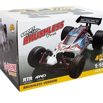 Terenski Buggy Na Daljinsko Upravljanje 1:18 Plavi Enoze 9303e 45 Km/h 7