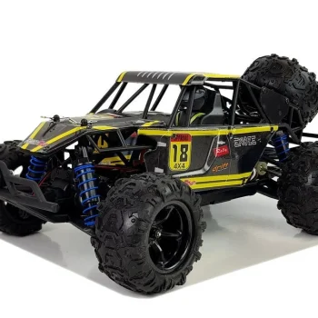 Terenski Buggy Na Daljinsko Upravljanje 1:18 žuti Enoze 9303e 45 Km/h 2