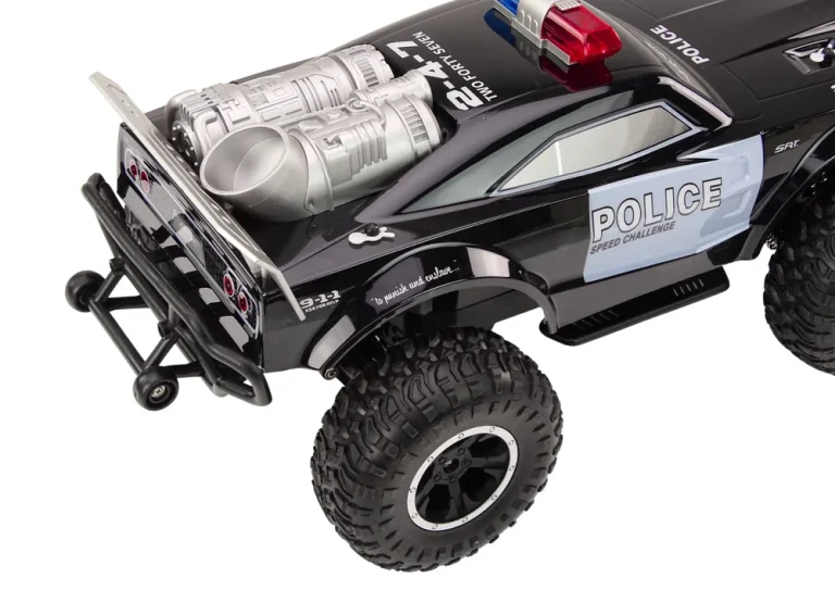Terenski Policijski Automobil Na Daljinsko Upravljanje Rc 1:8 3