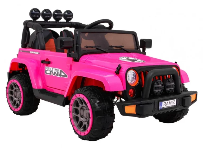 Terensko Vozilo 4x4 S Daljinskim, Ružičasto 12