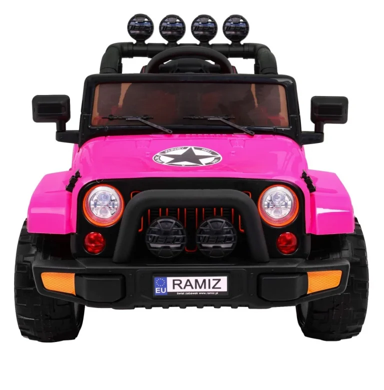Terensko Vozilo 4x4 S Daljinskim, Ružičasto 3