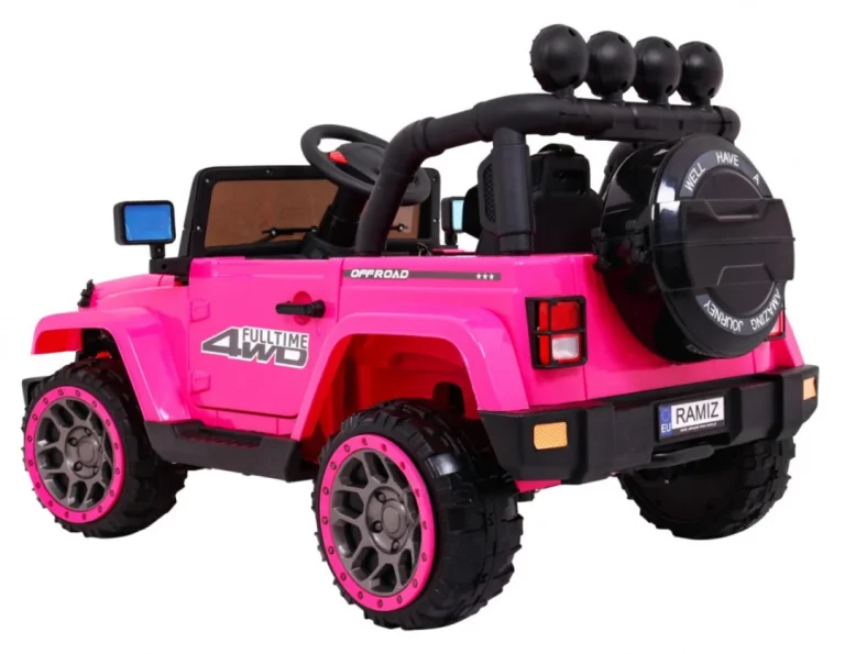 Terensko Vozilo 4x4 S Daljinskim, Ružičasto 5