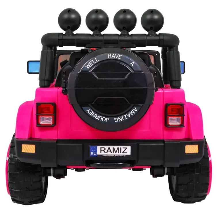 Terensko Vozilo 4x4 S Daljinskim, Ružičasto 6