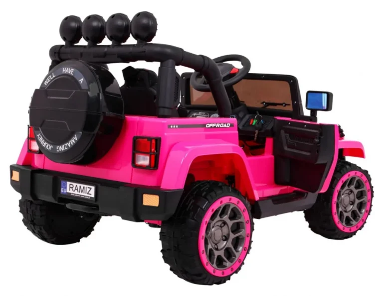 Terensko Vozilo 4x4 S Daljinskim, Ružičasto 8