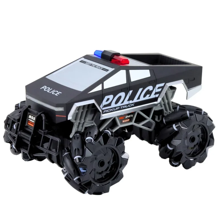 Terensko Vozilo Pick Up Kamionet Policijski Daljinski Upravljani Rc Svjetla Dim 1:16 2