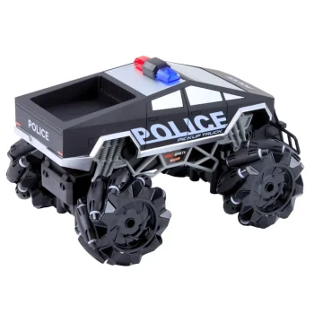 Terensko Vozilo Pick Up Kamionet Policijski Daljinski Upravljani Rc Svjetla Dim 1:16 3