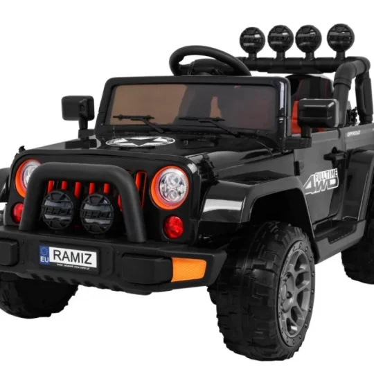Terensko Vozilo Na Akumulator Crno 4x4 1
