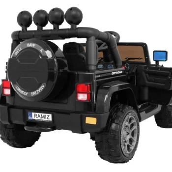Terensko Vozilo Na Akumulator Crno 4x4 11