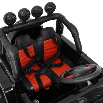 Terensko Vozilo Na Akumulator Crno 4x4 12