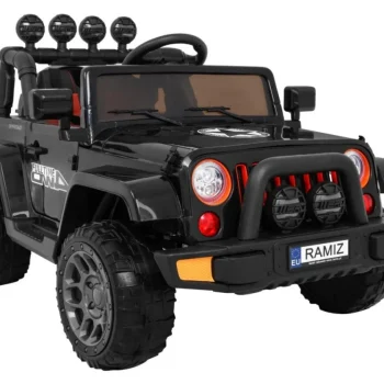 Terensko Vozilo Na Akumulator Crno 4x4 13