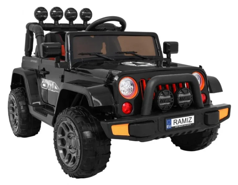 Terensko Vozilo Na Akumulator Crno 4x4 13
