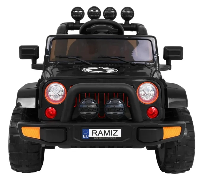 Terensko Vozilo Na Akumulator Crno 4x4 3