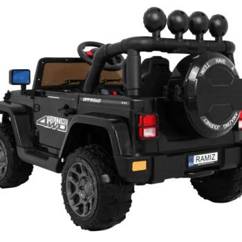Terensko Vozilo Na Akumulator Crno 4x4 5