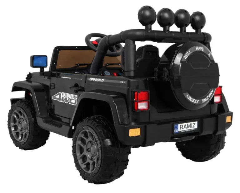 Terensko Vozilo Na Akumulator Crno 4x4 5