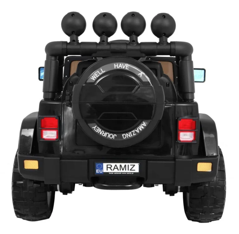 Terensko Vozilo Na Akumulator Crno 4x4 8