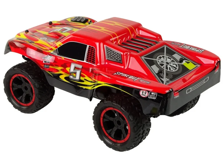 Terensko Vozilo Na Daljinsko Upravljanje, 1:12, Crveno, Do 20 Km/h 3