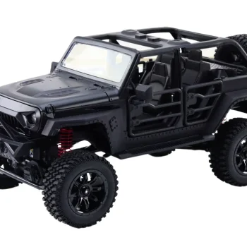 Terensko Vozilo Na Daljinsko Upravljanje Rc 2.4g 4x4 Pogon Crno 2