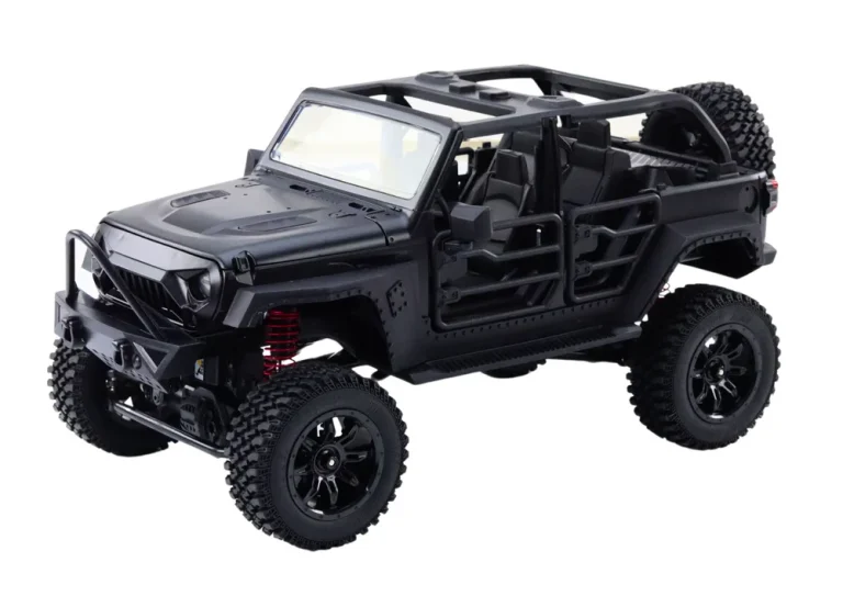 Terensko Vozilo Na Daljinsko Upravljanje Rc 2.4g 4x4 Pogon Crno 2