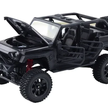 Terensko Vozilo Na Daljinsko Upravljanje Rc 2.4g 4x4 Pogon Crno 3