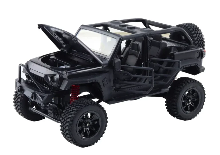 Terensko Vozilo Na Daljinsko Upravljanje Rc 2.4g 4x4 Pogon Crno 3