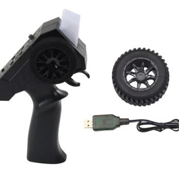 Terensko Vozilo Na Daljinsko Upravljanje Rc 2.4g 4x4 Pogon Crno 5