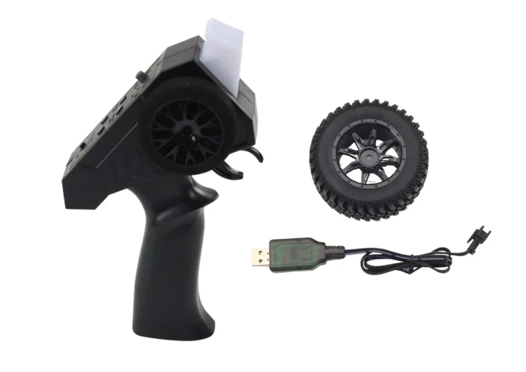 Terensko Vozilo Na Daljinsko Upravljanje Rc 2.4g 4x4 Pogon Crno 5