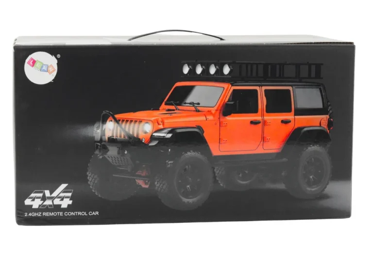 Terensko Vozilo Na Daljinsko Upravljanje Rc 2.4g 4x4 Pogon Crno 6