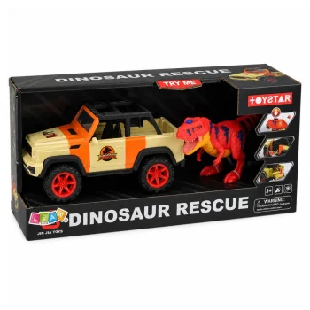 Terensko Vozilo S T Rex Dinosaurom, Svjetla I Zvukovi, 20,5 Cm 6