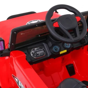 Terensko Vozilo S Pogonom Na Sva četiri Kotača Za Djecu, Crveno + 4x4 Pogon + Daljinski Upravljač 6