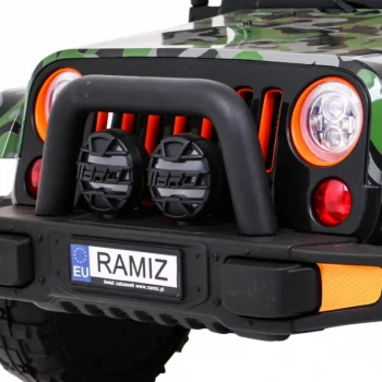 Terensko Vozilo S Pogonom Na Sva četiri Kotača Za Djecu, Kamuflažna Boja, 4x4 Pogon, Daljinski 13