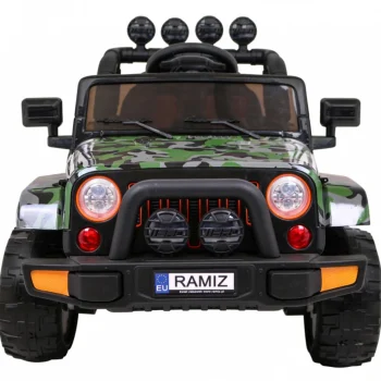 Terensko Vozilo S Pogonom Na Sva četiri Kotača Za Djecu, Kamuflažna Boja, 4x4 Pogon, Daljinski 3