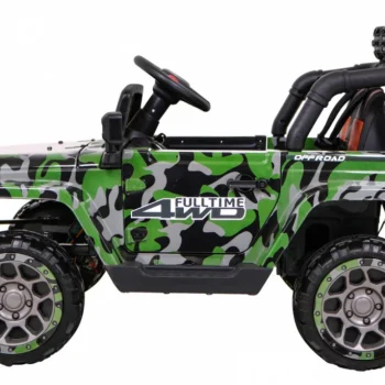 Terensko Vozilo S Pogonom Na Sva četiri Kotača Za Djecu, Kamuflažna Boja, 4x4 Pogon, Daljinski 4