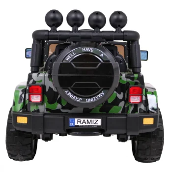 Terensko Vozilo S Pogonom Na Sva četiri Kotača Za Djecu, Kamuflažna Boja, 4x4 Pogon, Daljinski 7