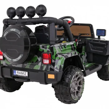 Terensko Vozilo S Pogonom Na Sva četiri Kotača Za Djecu, Kamuflažna Boja, 4x4 Pogon, Daljinski 9