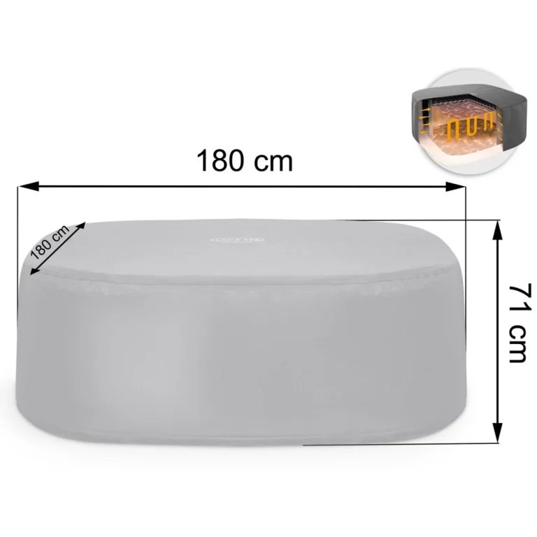 Termalna Navlaka Za Spa 180 X 180 X 71 Cm Bestway 60319 7