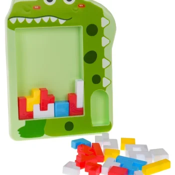 Tetris Krokodil Logička Igra, Bijela 2