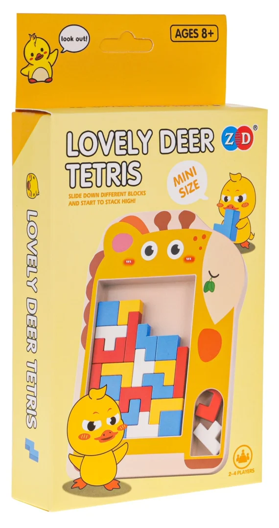 Tetris Žirafa Logička Igra, Bijela 3
