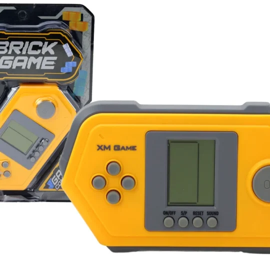 Tetris Kockasta Igra Elektronička Konzolna Igra Sivo žuta 1