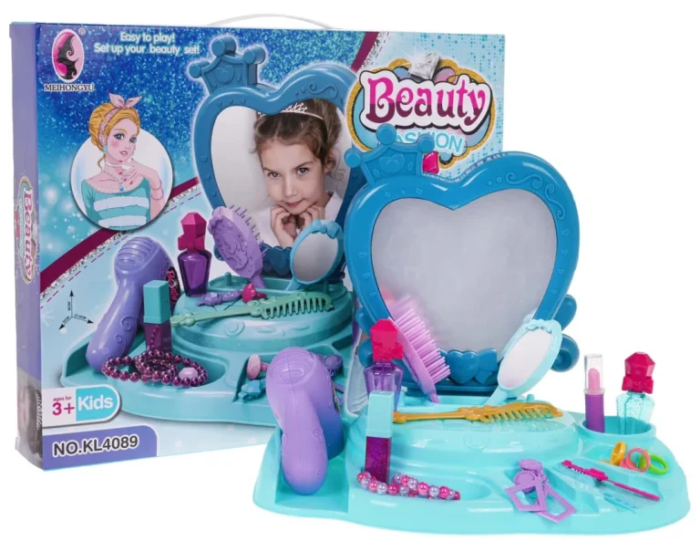 Toaletka Beauty Fashion Plava + Pribor 1