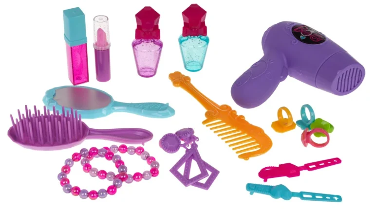 Toaletka Beauty Fashion Plava + Pribor 4