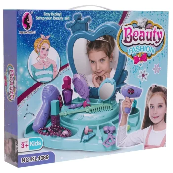 Toaletka Beauty Fashion Plava + Pribor 5
