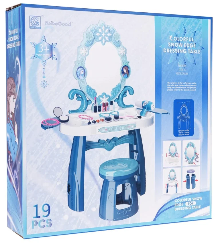 Toaletni Stolić Ledene Princeze + Pribor 6