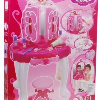 Toaletni Stolić Za Princeze Ružičasti 3+ 6