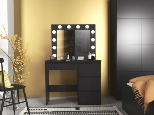 Toaletni Stol– Hollywood Vanity Black 1.png