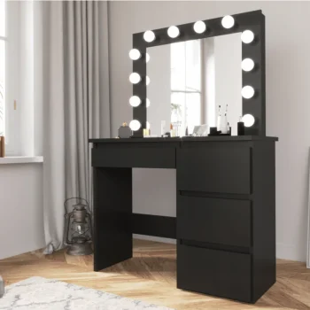 Toaletni Stol– Hollywood Vanity Black 2.png