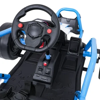 Tornado Go Kart Na Akumulator S Driftom, Plavi Auto Na Akumulator 16