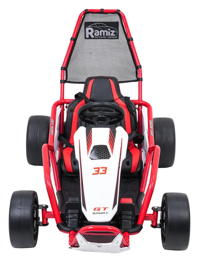 Tornado Go Kart S Funkcijom Drifta, Crveni Go Kart Na Akumulator Auto Na Akumulator 11